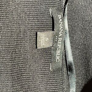 Banana Republic long black duster Cardigan - heavier knit small